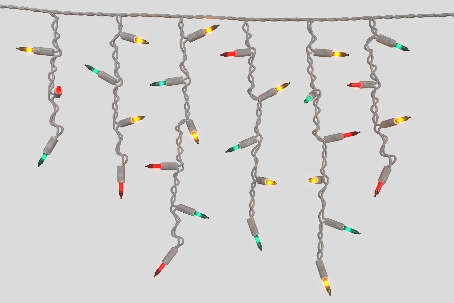 Strings Christmas Light V3 3D model_2