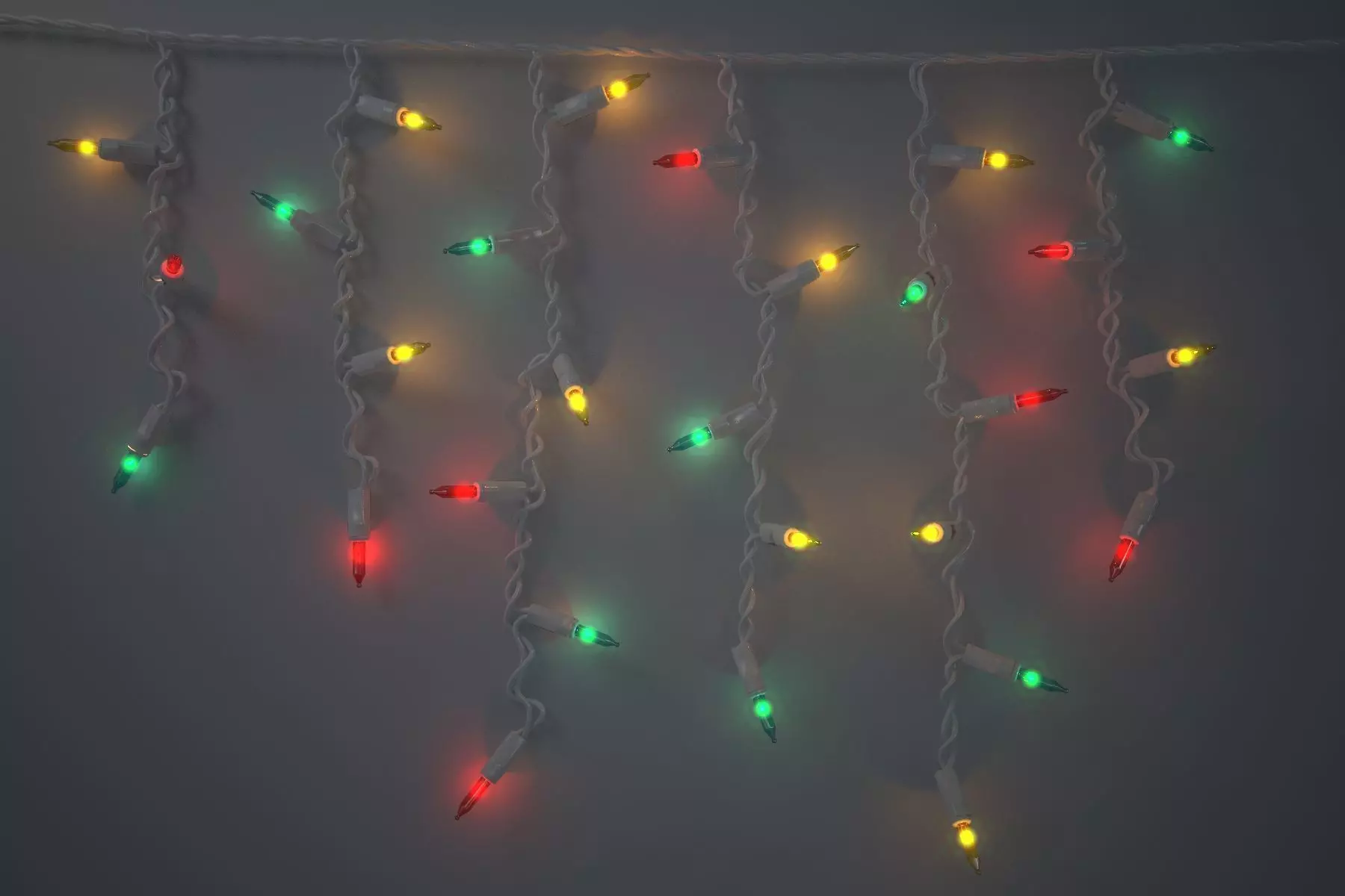 Strings Christmas Light V3 3D model_0