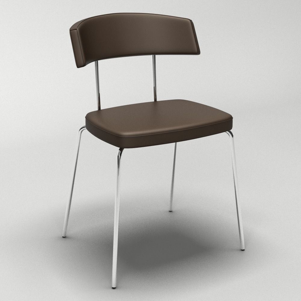 Nordica chair 3D model_1