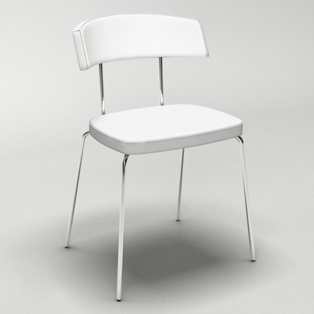 Nordica chair 3D model_2