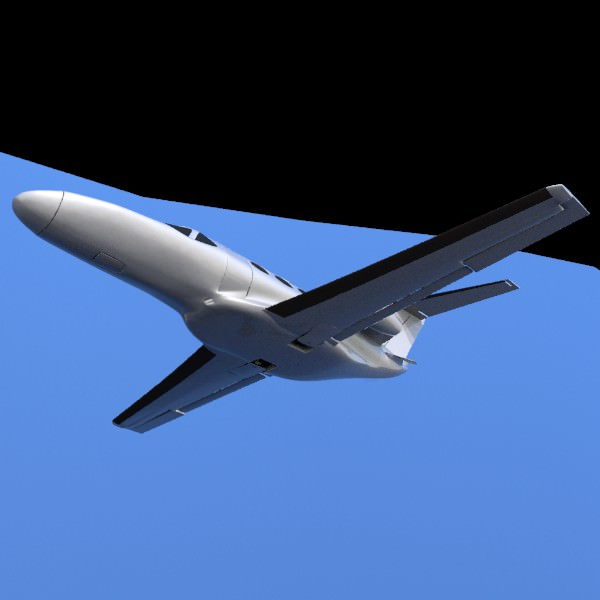 Cessna Citation Mustang private jet 3D model_7