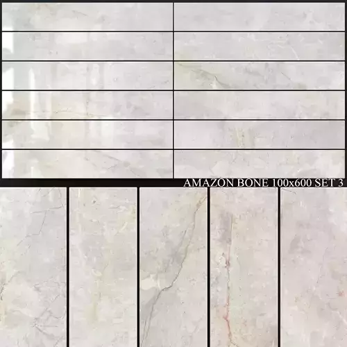 Yurtbay Seramik Amazon Bone 100x600 Set 3