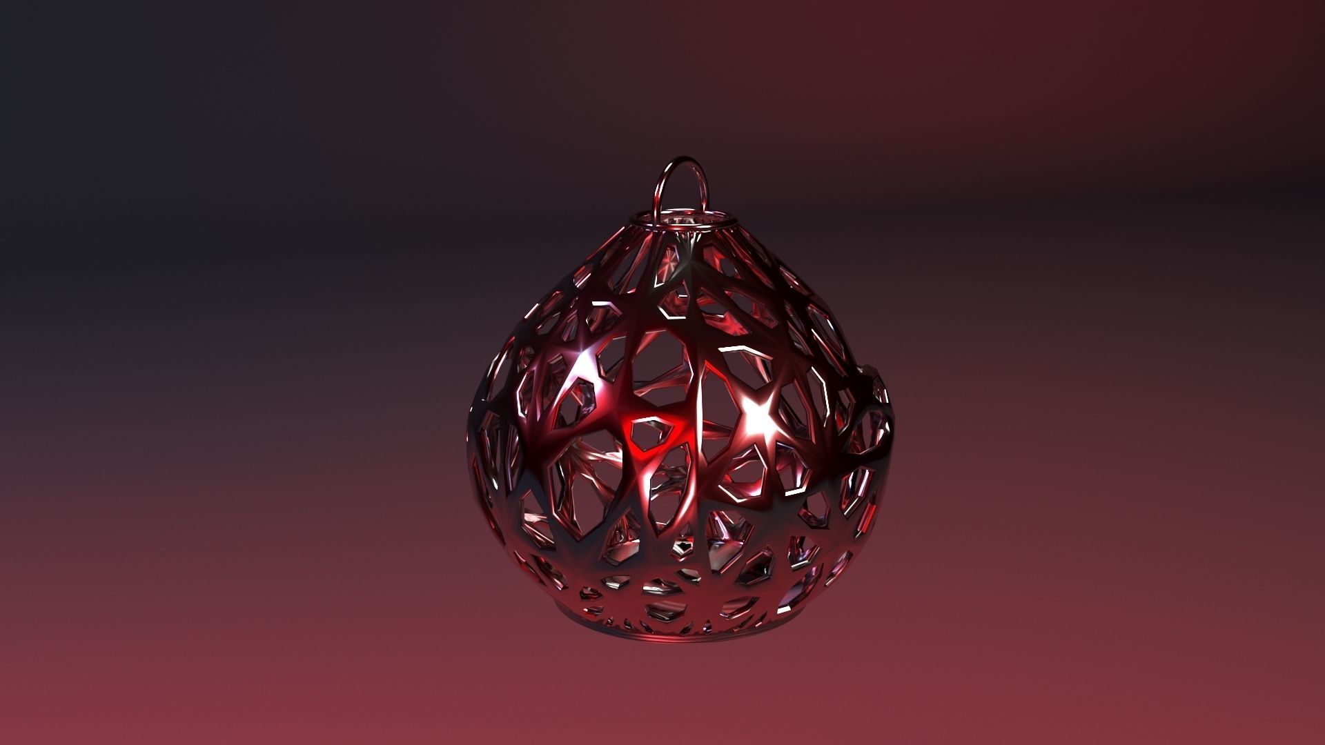 christmas ball 3D print model_14