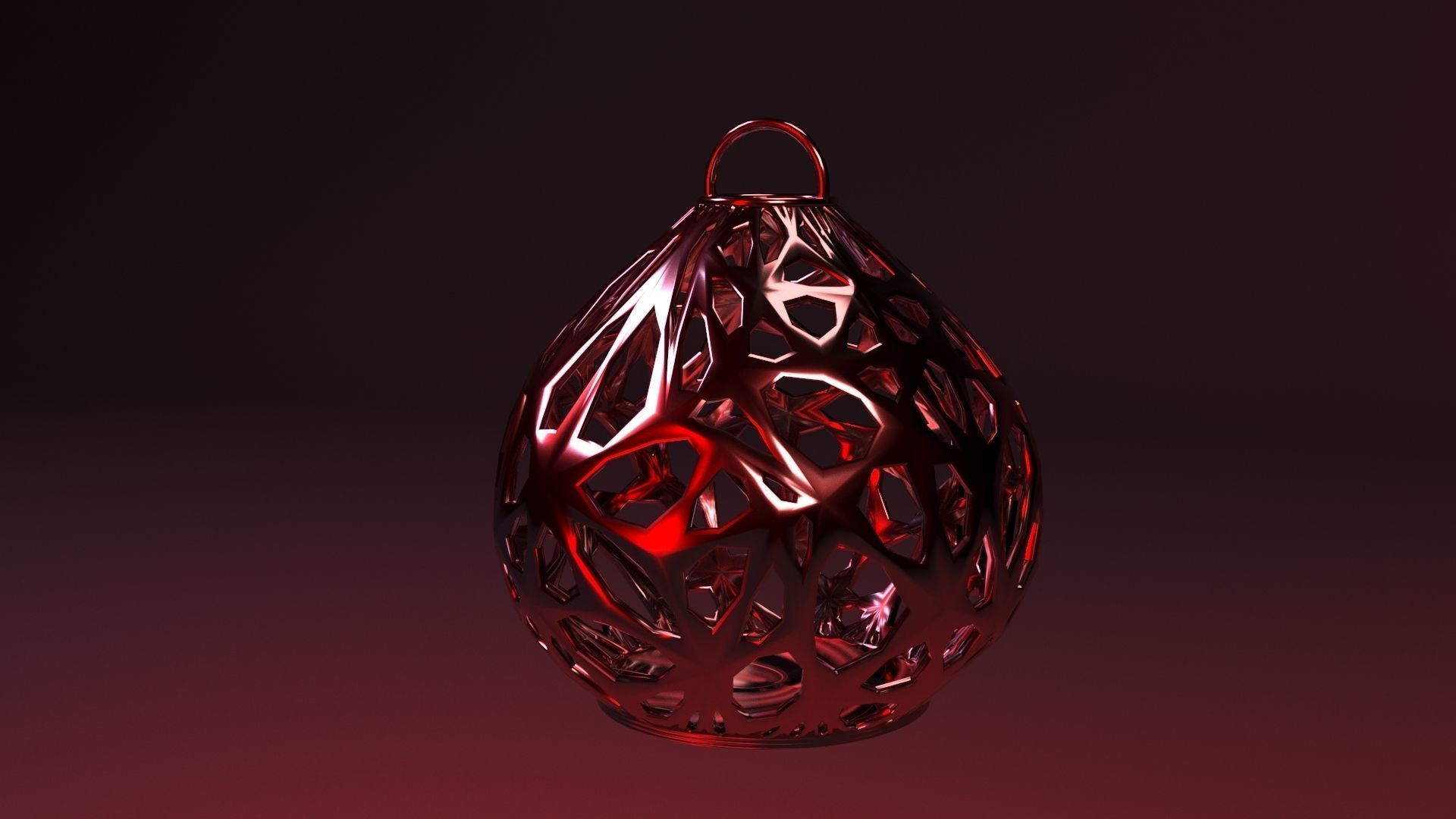 christmas ball 3D print model_12