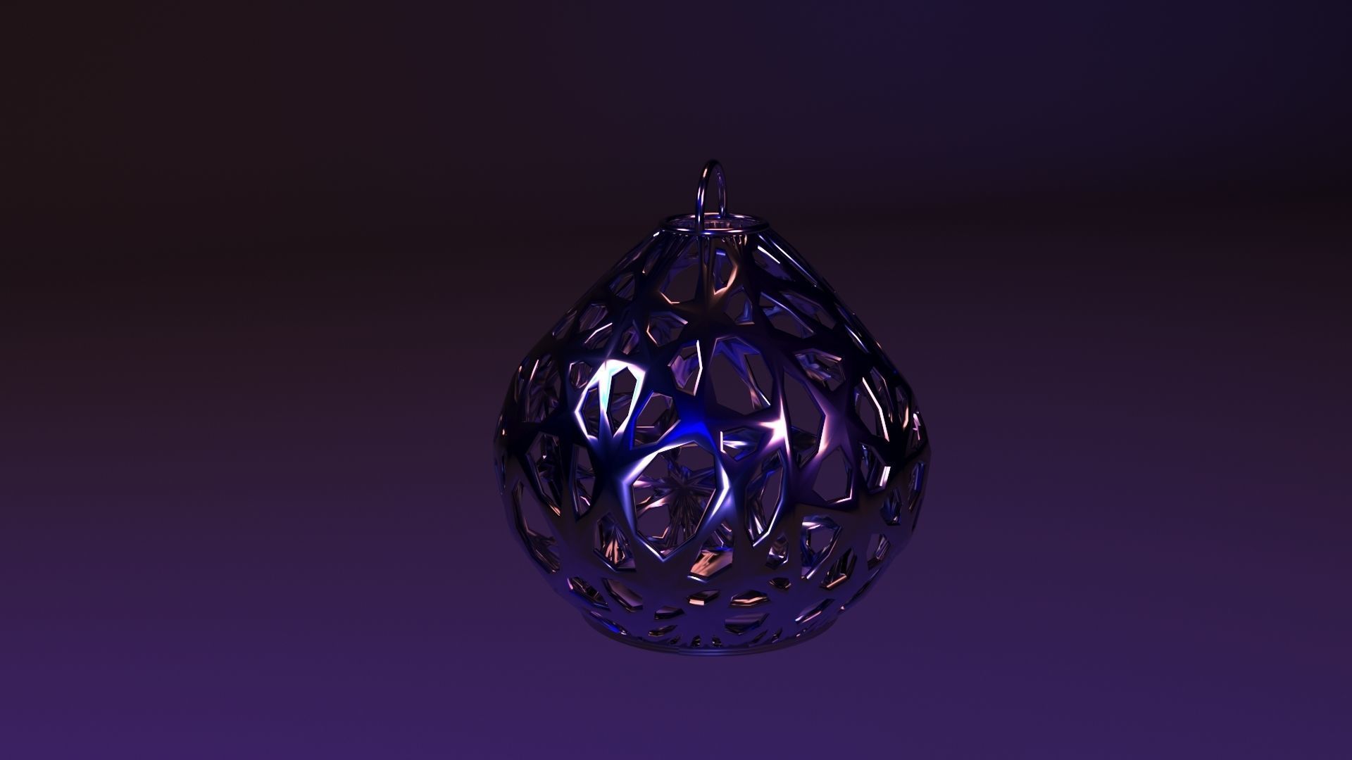 christmas ball 3D print model_5