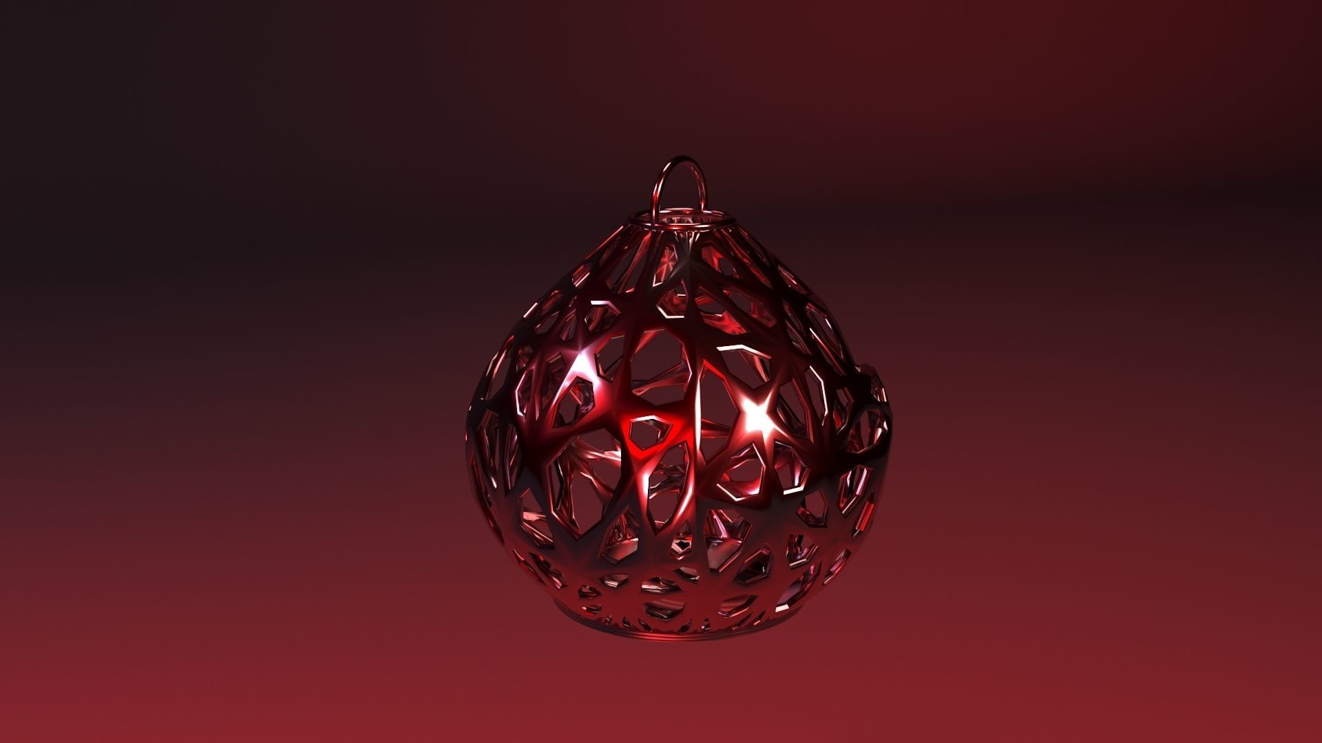 christmas ball 3D print model_13