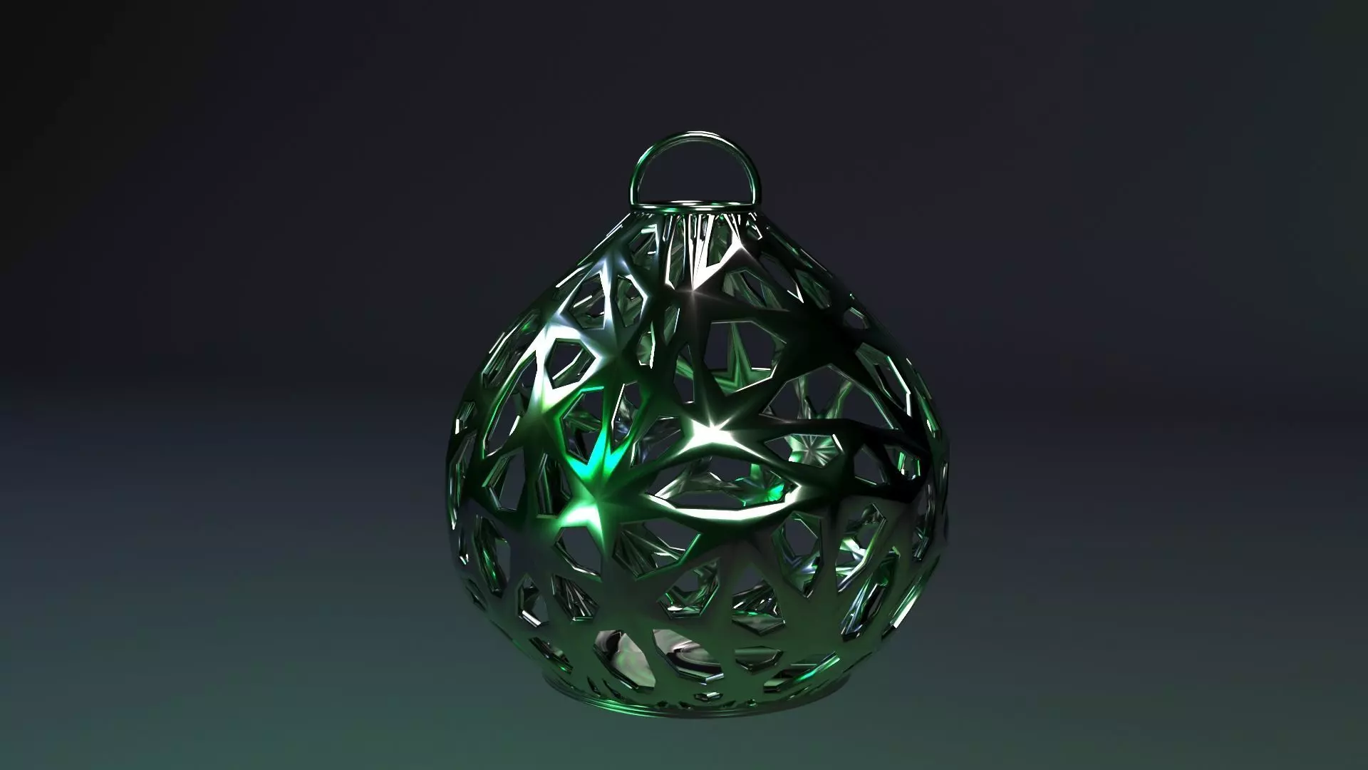 christmas ball 3D print model_0