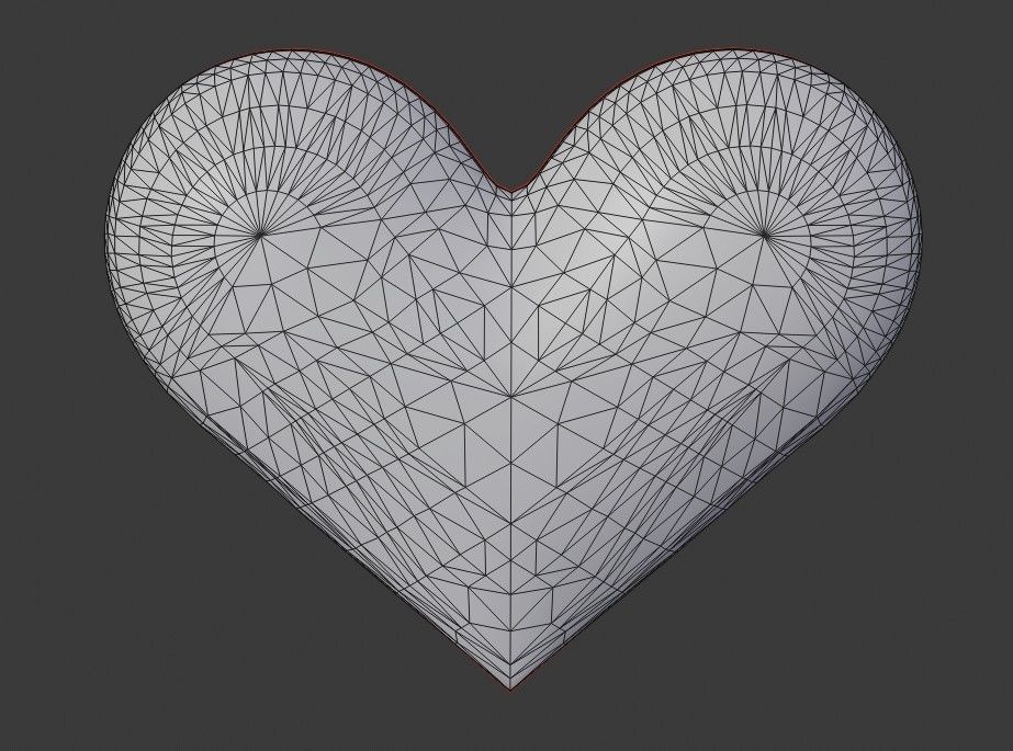 Heart High Poly - Textured - Coracao 3D model_9