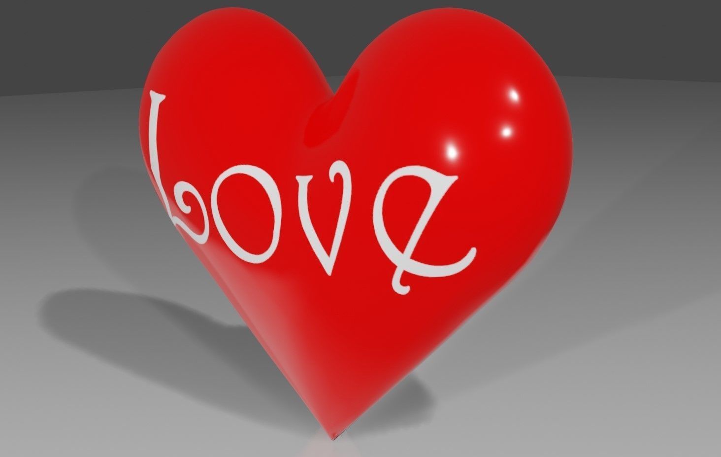 Heart High Poly - Textured - Coracao 3D model_6