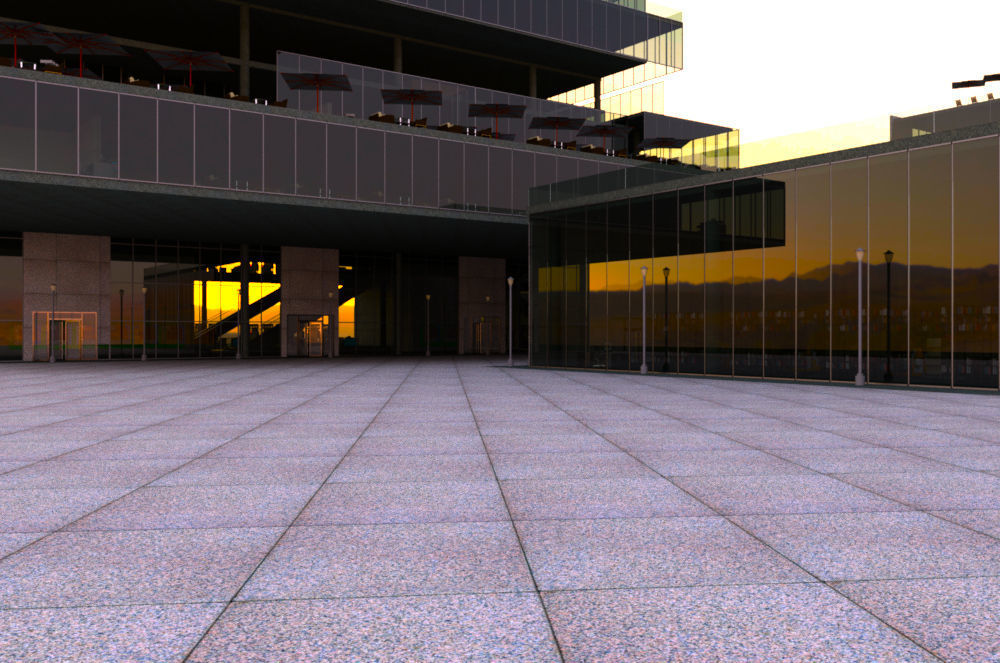 Revit Skyscraper Design for Mixed Use 3D model_5