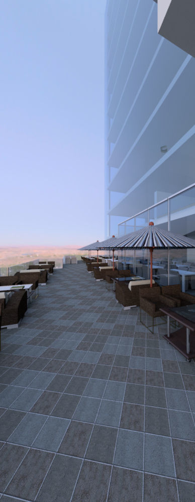 Revit Skyscraper Design for Mixed Use 3D model_14