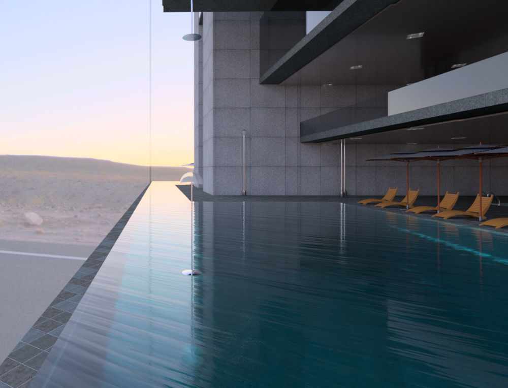 Revit Skyscraper Design for Mixed Use 3D model_9