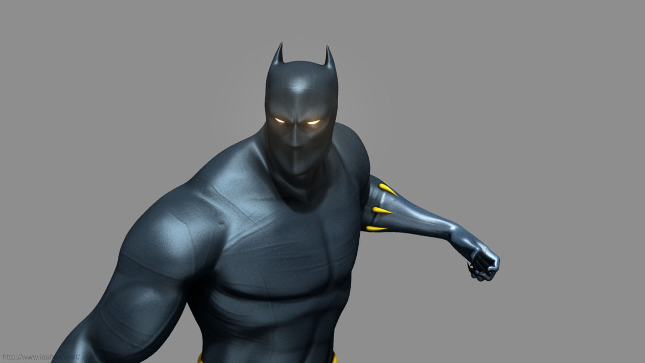 Black Panther Rig - Legacy Free 3D model_2