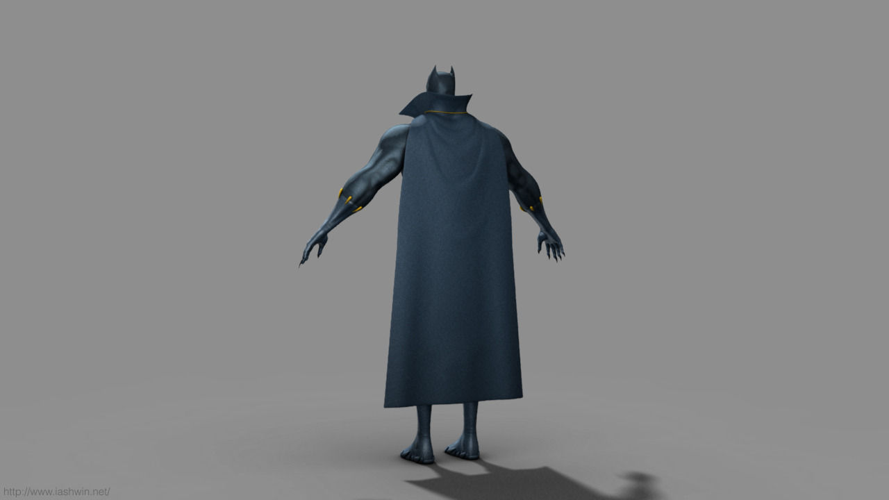 Black Panther Rig - Legacy Free 3D model_14