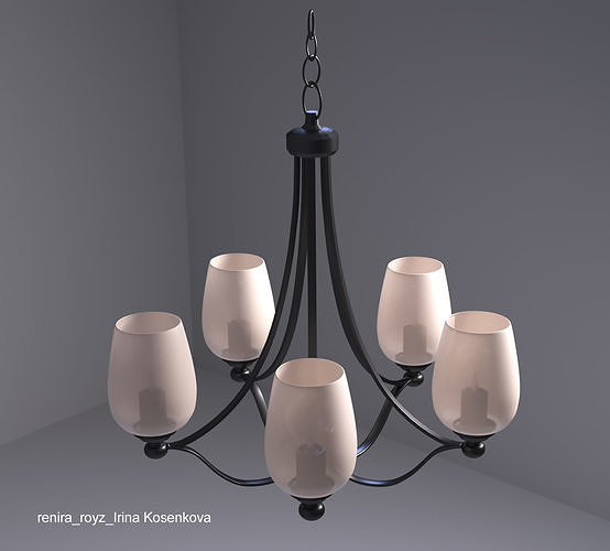 Chandelier Free 3D model