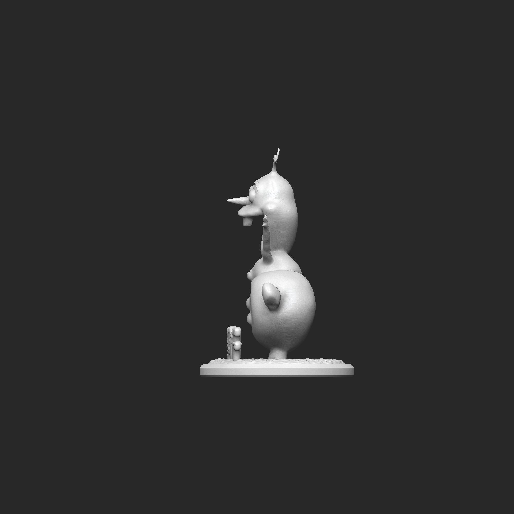 Olaf for 3dPrinting 3D print model_4