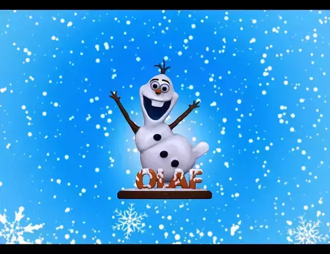 Olaf for 3dPrinting 3D print model