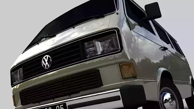 VOLKSWAGEN TRANSPORTER T25 CARAVELLE BUS 1987