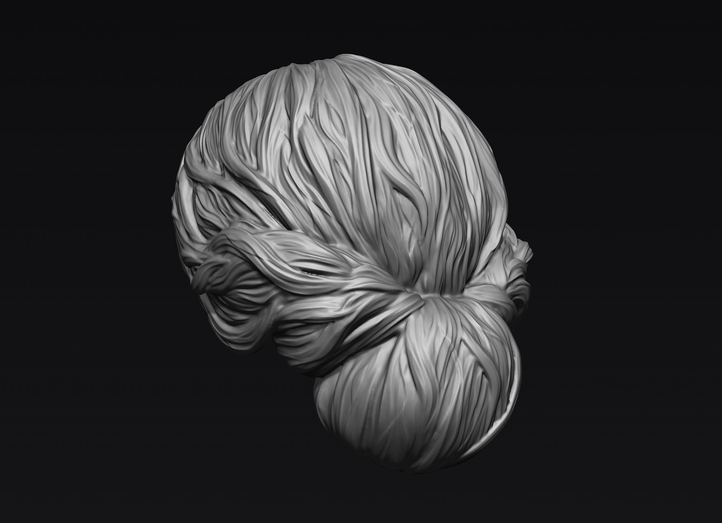 Hair 23 3D model_10