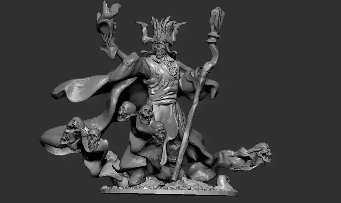 Lich DD 3D Model 3D print model