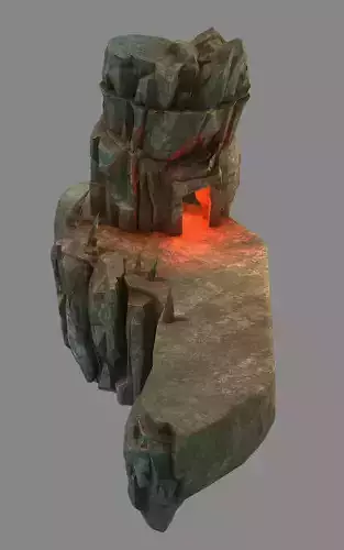 Stone Fallen Land - BOSS Area Cliff 1