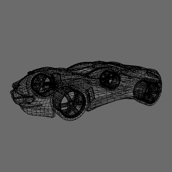 Coupeo Concept Sports Car 3D model_7