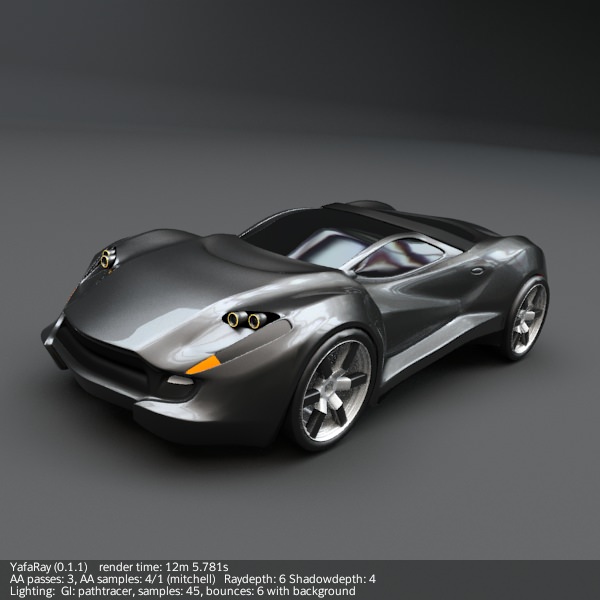 Coupeo Concept Sports Car 3D model_3