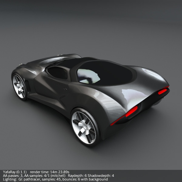 Coupeo Concept Sports Car 3D model_2