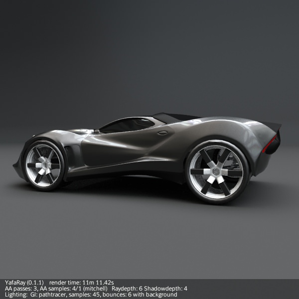Coupeo Concept Sports Car 3D model_1
