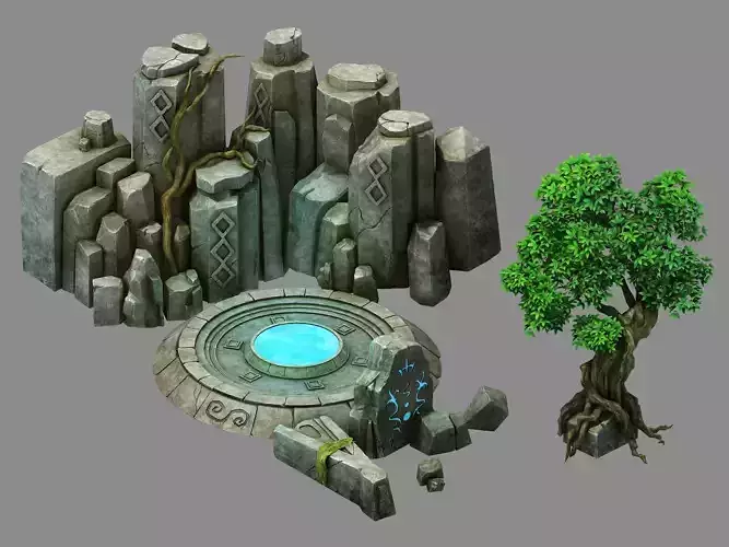 Stone Fallen Land - Sealing Station 01