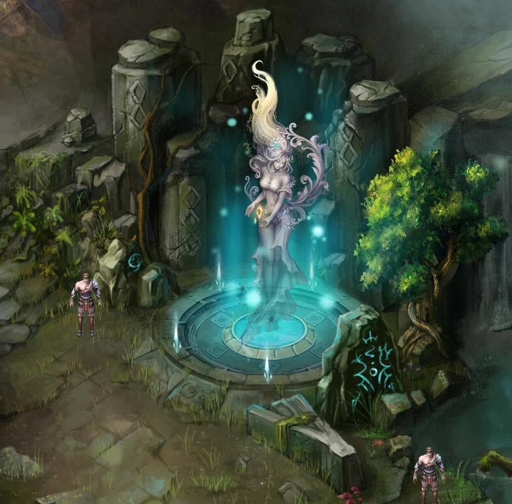 Stone Fallen Land - Sealing Station 01 3D model_4