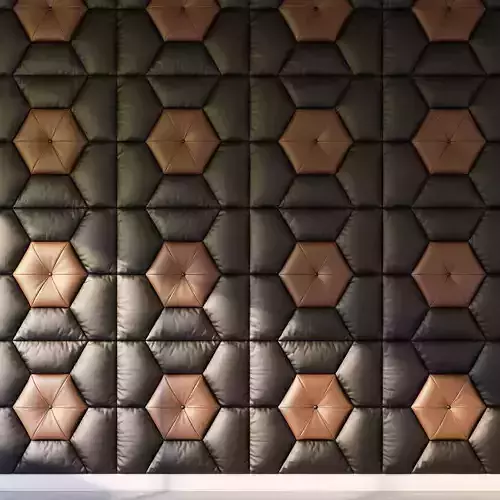 Decorative wall pattern panel