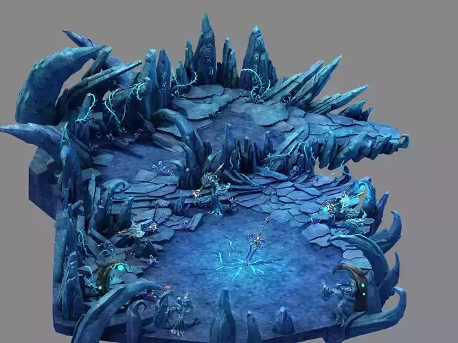 Stone Fallen Land - Shadowblade Area - Mountain