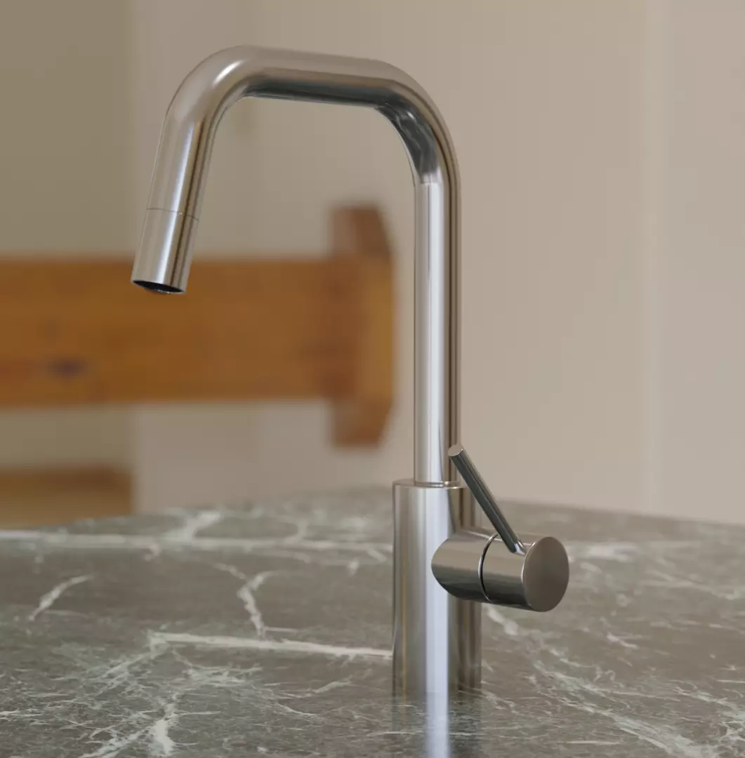 ALMAREN Kitchen Faucet Free 3D model_0