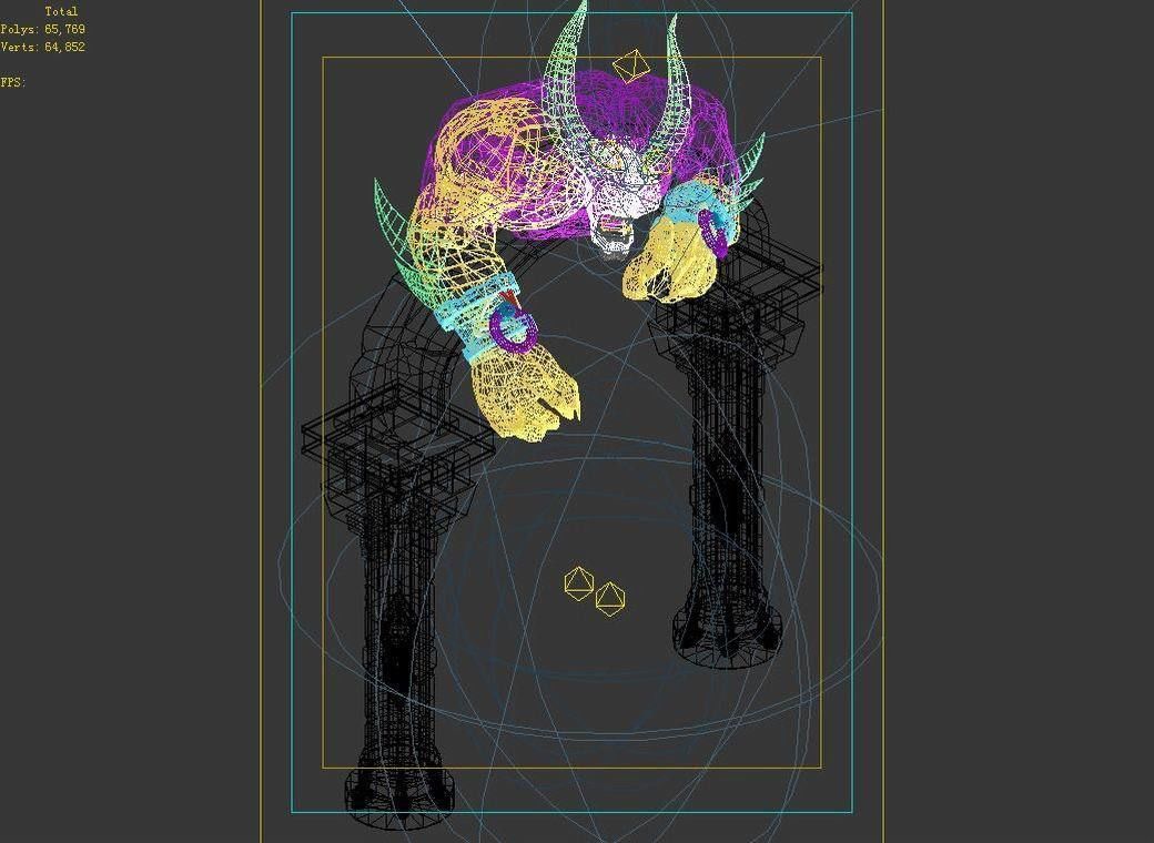 Stone Funeral Place - Sculpture 3D model_4