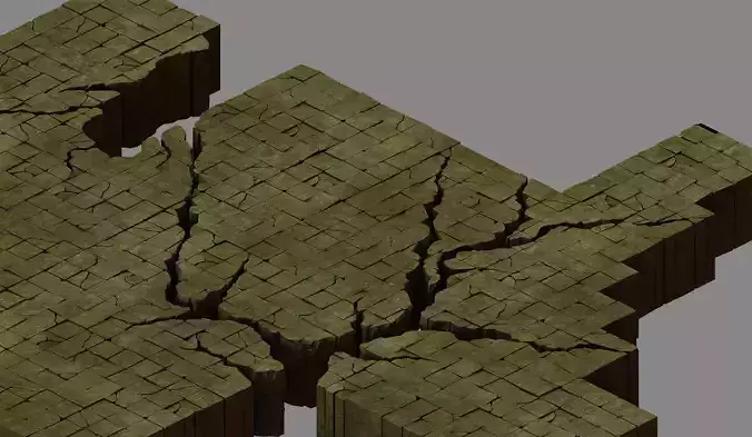 Stone Place of the Destroyed - Damaged Ground 12