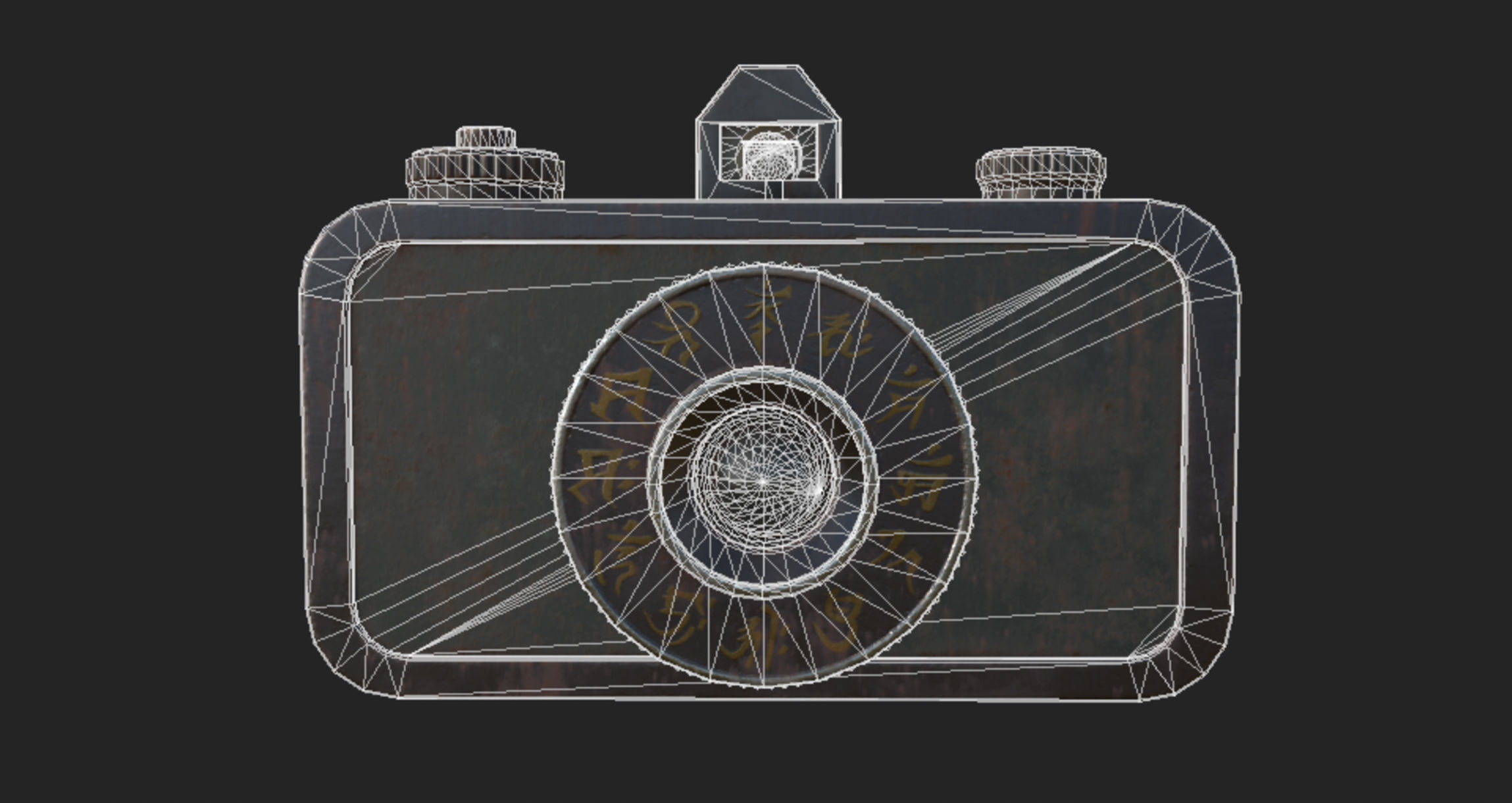 Camera Obscura Low-poly 3D model_11