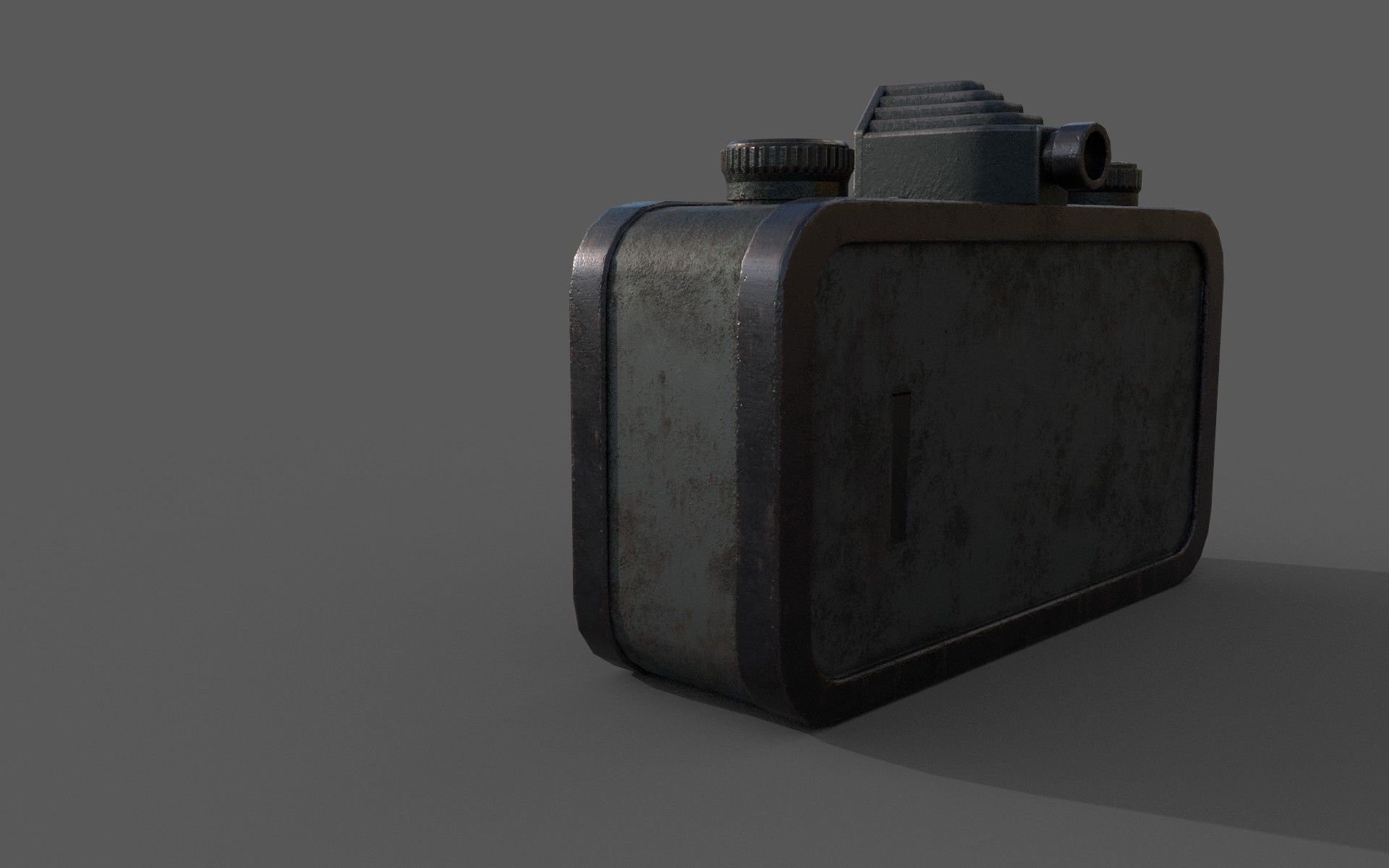 Camera Obscura Low-poly 3D model_6