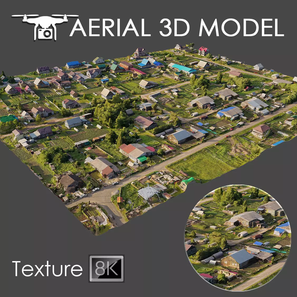 Aerial scan 13 3D model