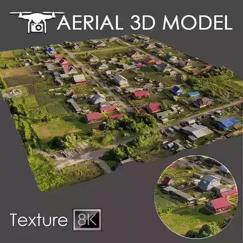 Aerial scan 14 3D model