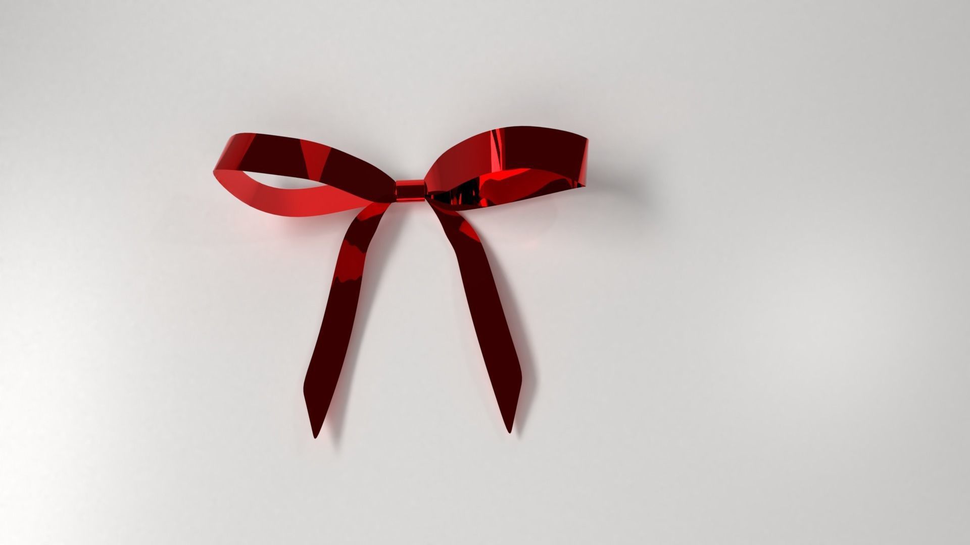 Red Ribbon 2 3D model_1