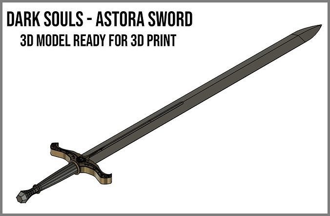 Astora Sword - Dark Souls 3D print model