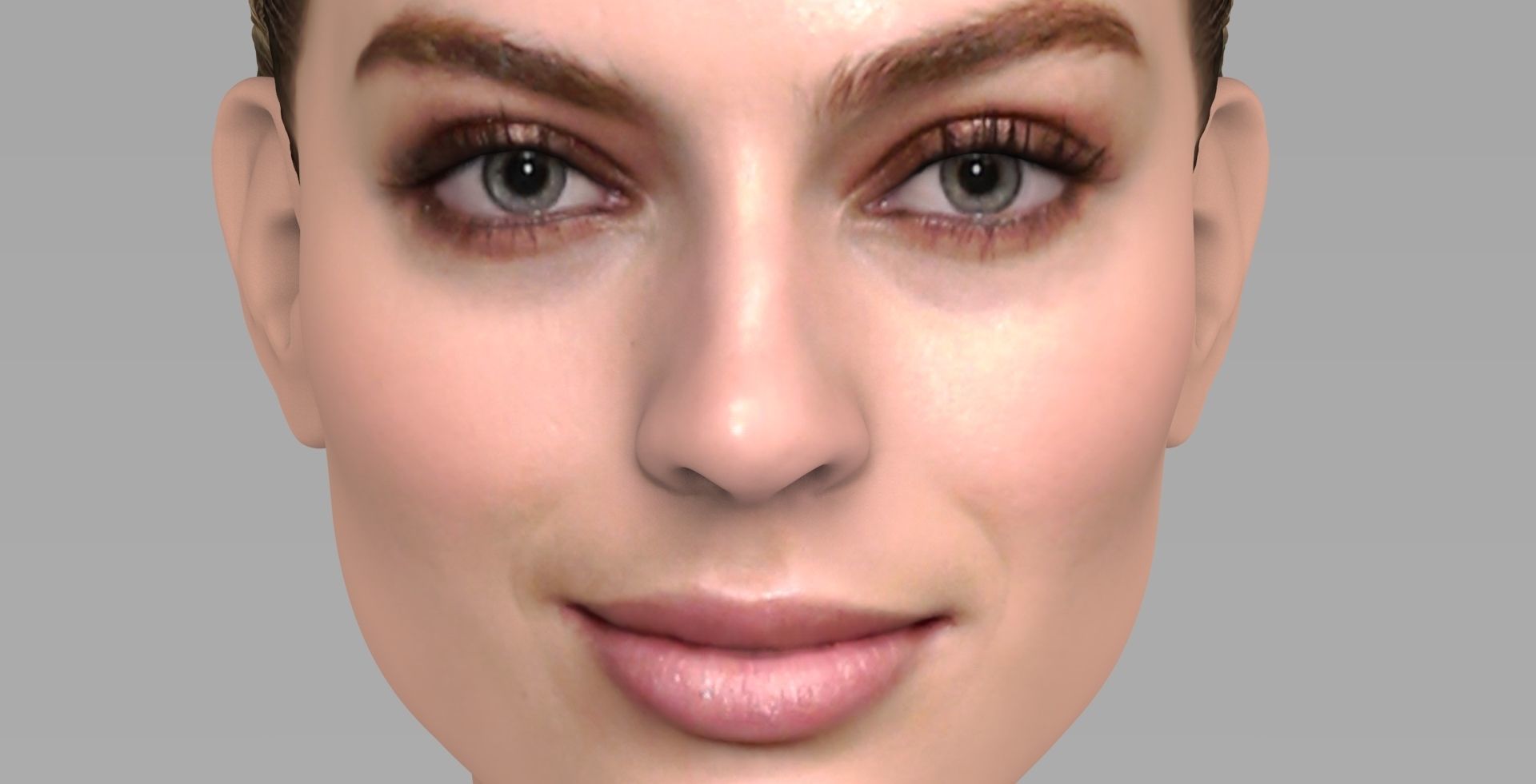 Margot Robbie 3D model_13