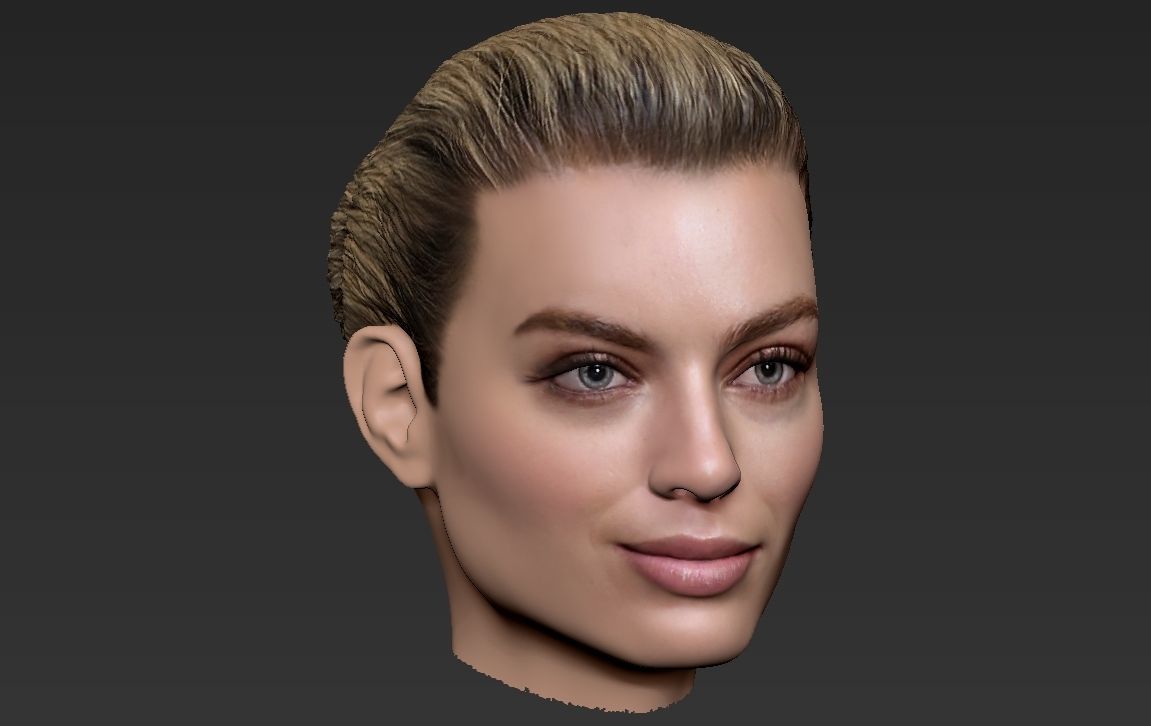 Margot Robbie 3D model_17