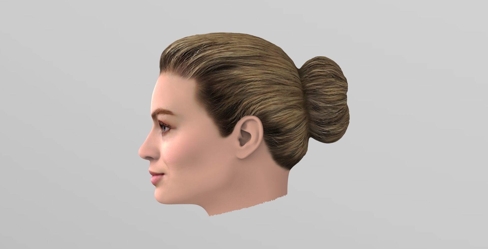 Margot Robbie 3D model_3