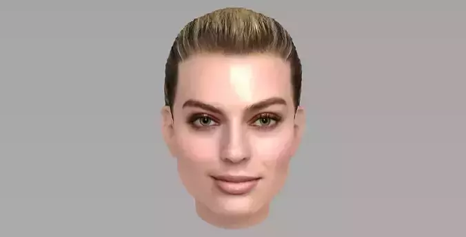 Margot Robbie 3D model