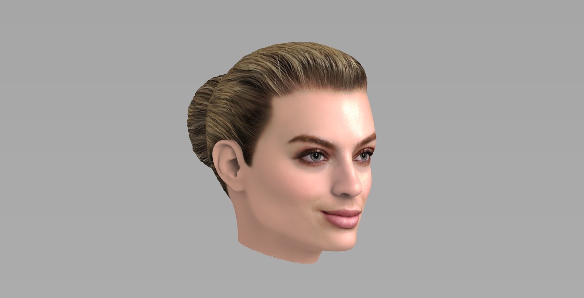 Margot Robbie 3D model_8