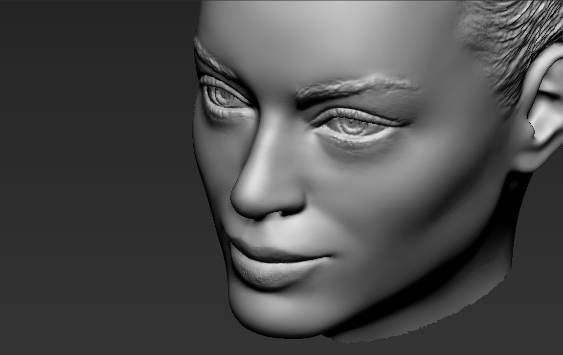 Margot Robbie 3D model_40