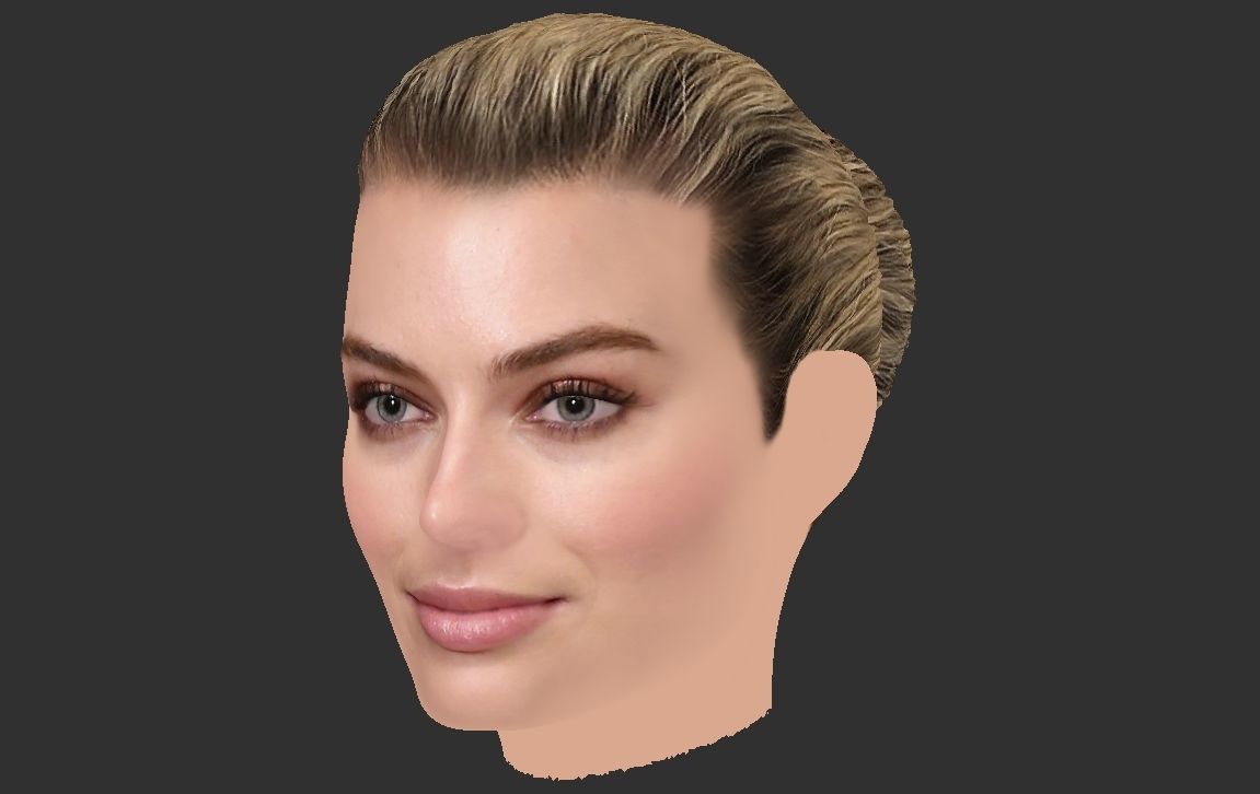 Margot Robbie 3D model_20