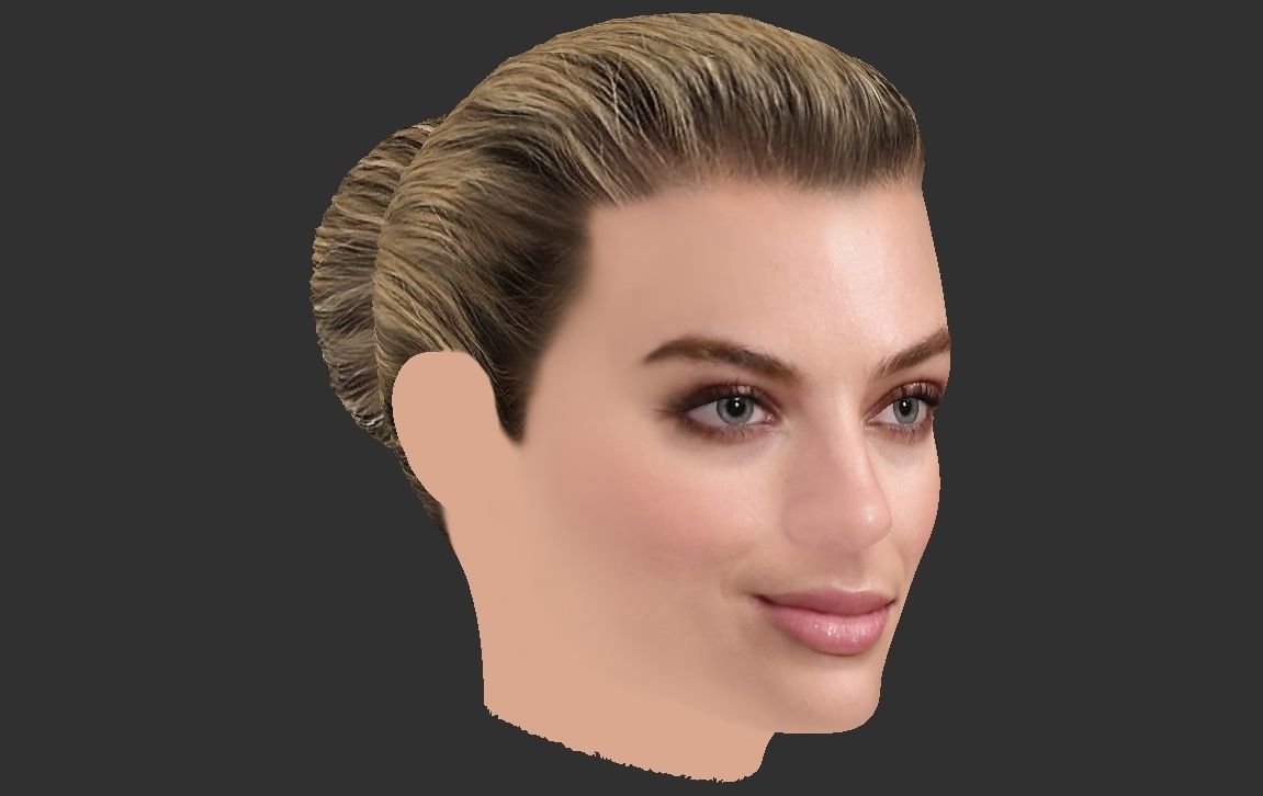 Margot Robbie 3D model_19